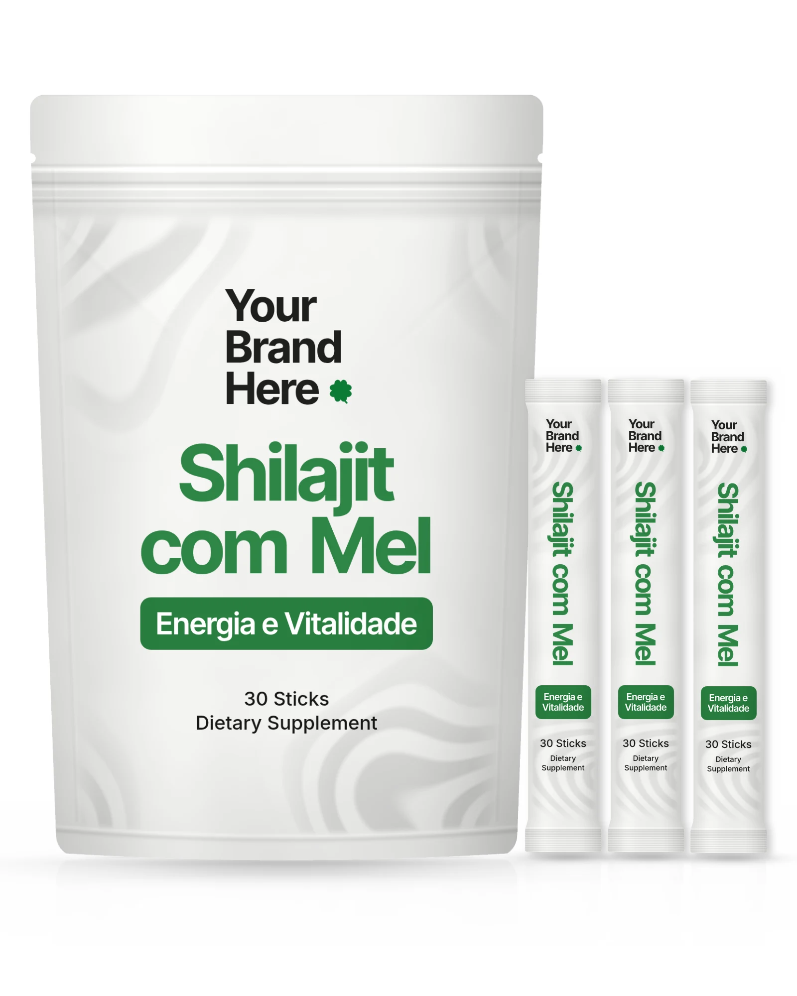 Shilajit Honey Sticks — Powder