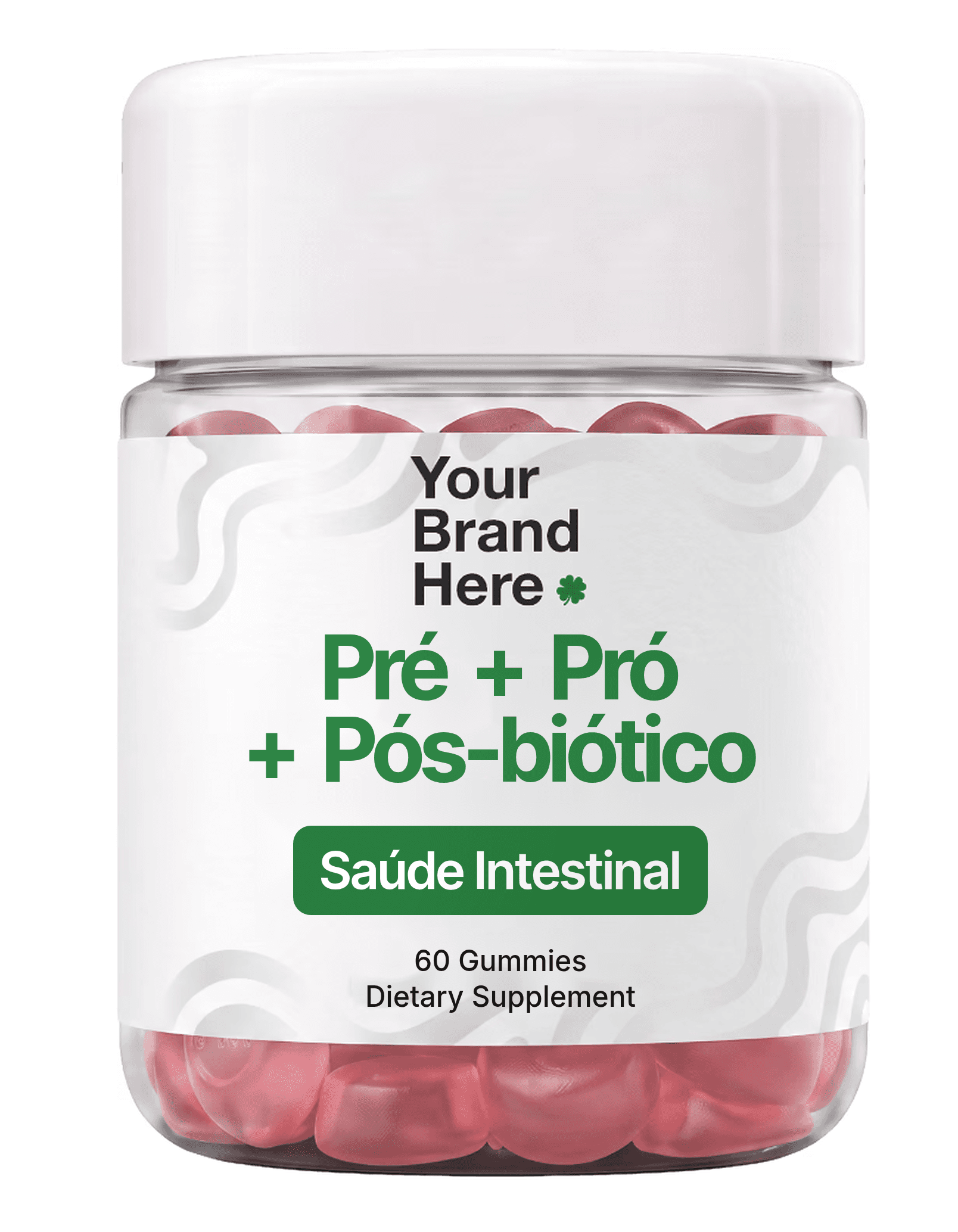 Pré + Pró + Pós-biótico — Gummies