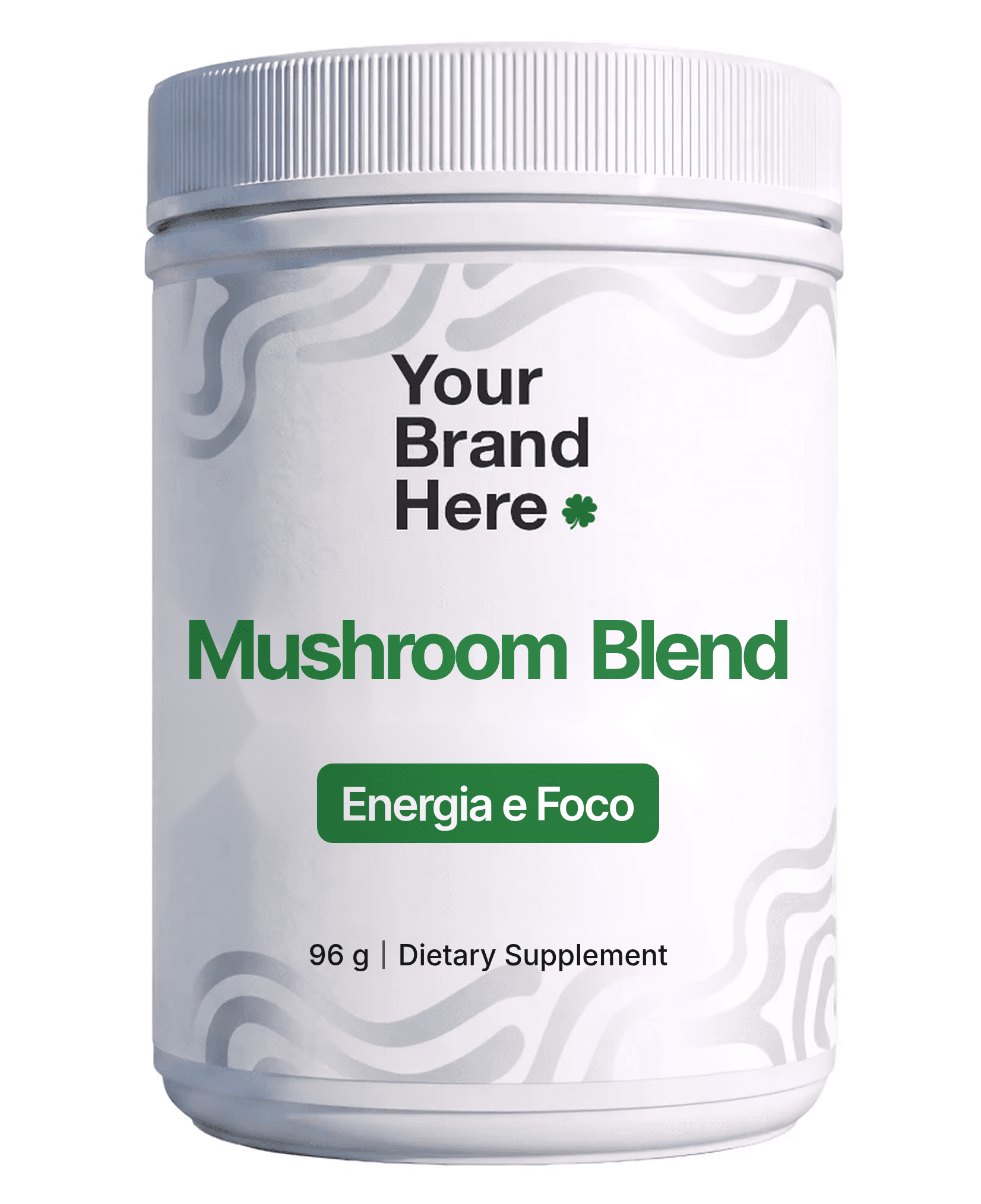 Mushroom Blend Powder (6 Mushrooms) (Energy & Focus)
