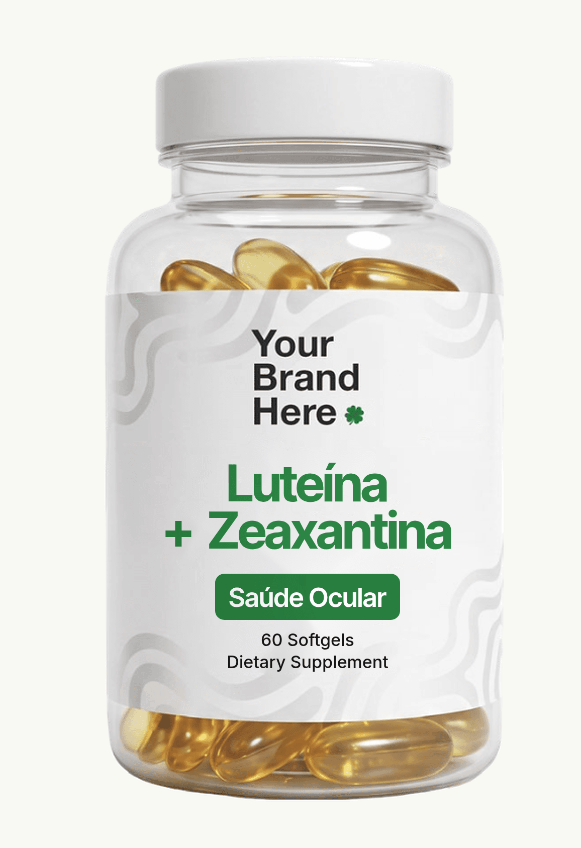 Lutein + Zeaxanthin Softgels (Saúde Ocular)