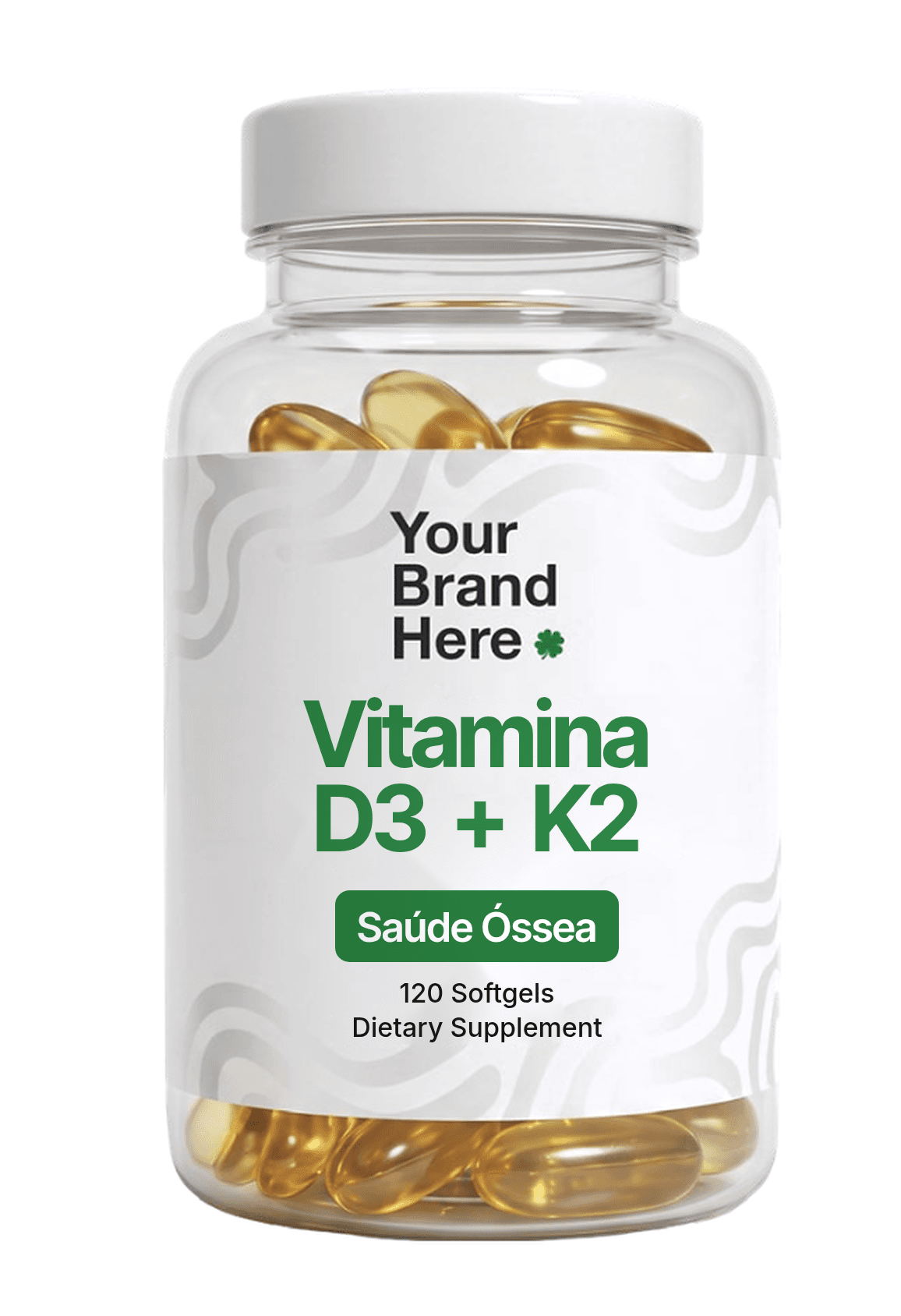 Vitamin D3 + K2 (Saúde Óssea)